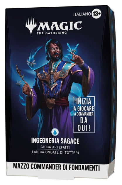 Magic the Gathering Foundations Commander Decks Case (5) italian