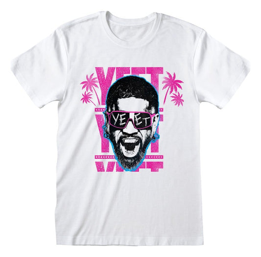 WWE T-Shirt Yeet White Size L