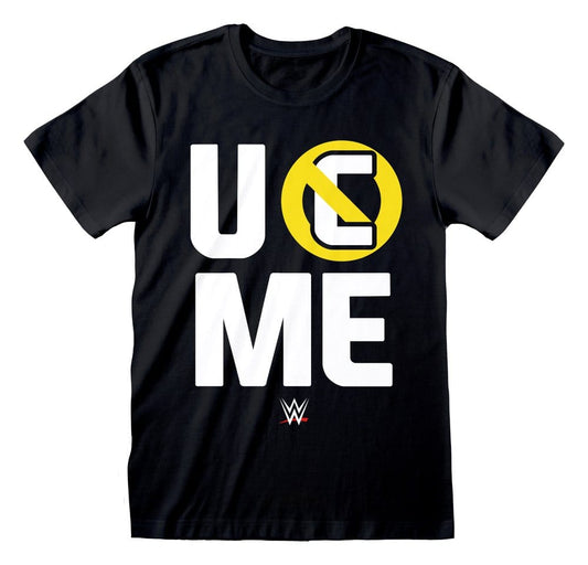 WWE T-Shirt You Can't See Me Black Size XL