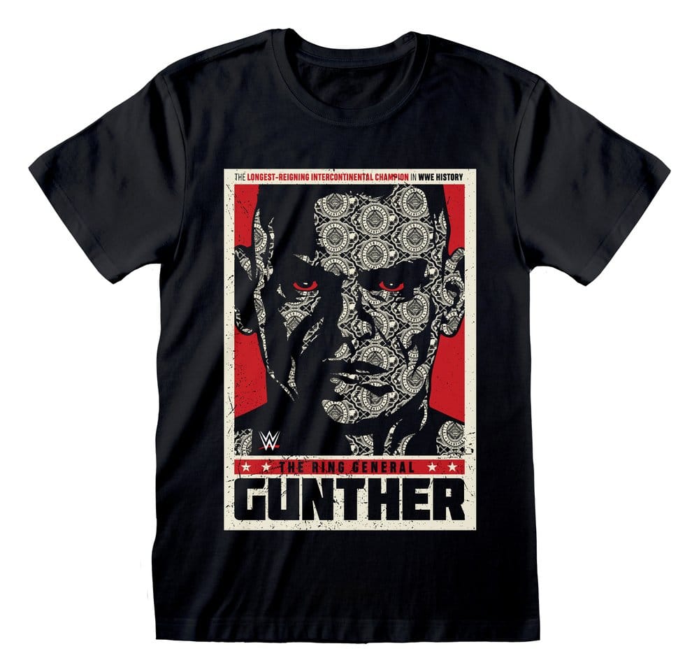 WWE T-Shirt Gunther Black Size M
