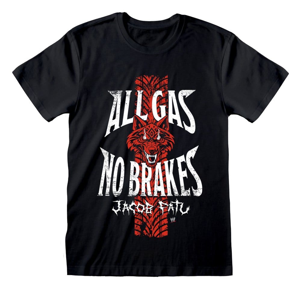 WWE T-Shirt All Gas Black