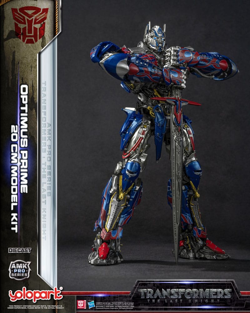 Transformers: The Last Knight AMK Pro Series Plastic Model Kit Optimus Prime (Oversea Version) 20 cm Model kits