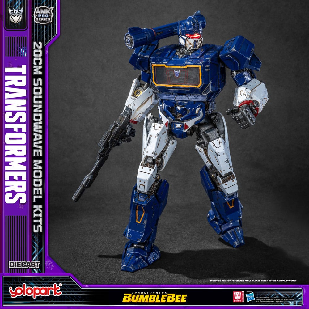 Transformers: Bumblebee AMK Pro Series Plastic Model Kit Soundwave (Oversea Version) 20 cm Model kits