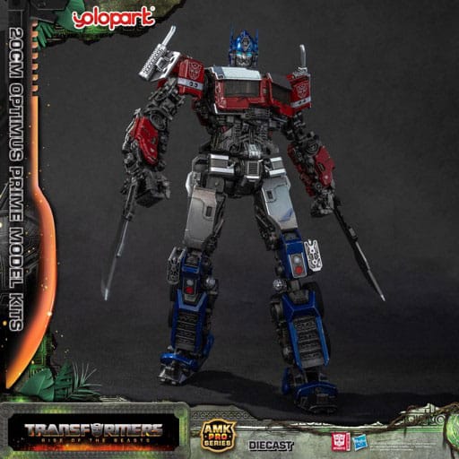 Transformers: Rise of the Beasts AMK Pro Series Plastic Model Kit Optimus Prime (Oversea Version) 20 cm