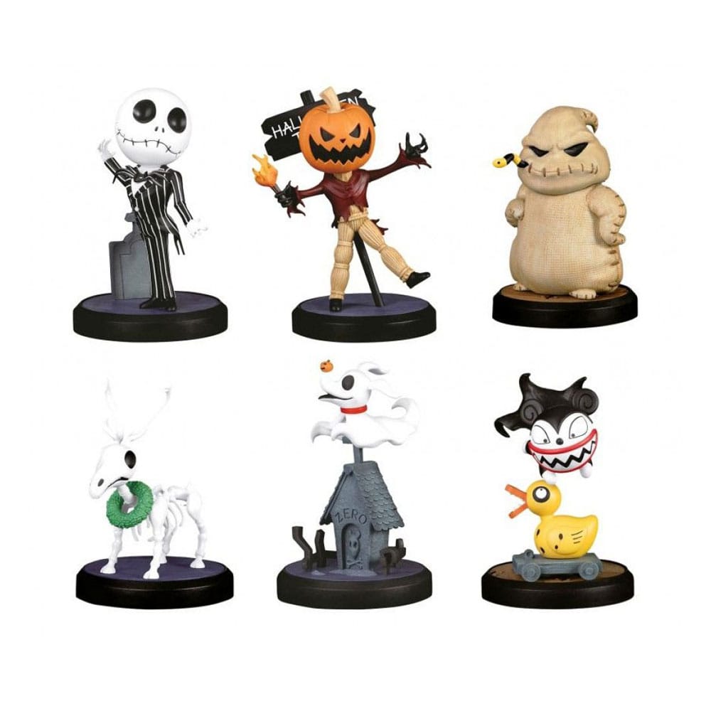 Nightmare Before Christmas Hero Box Classic Series Mini Figures 8 cm Display (6) Mini-figures