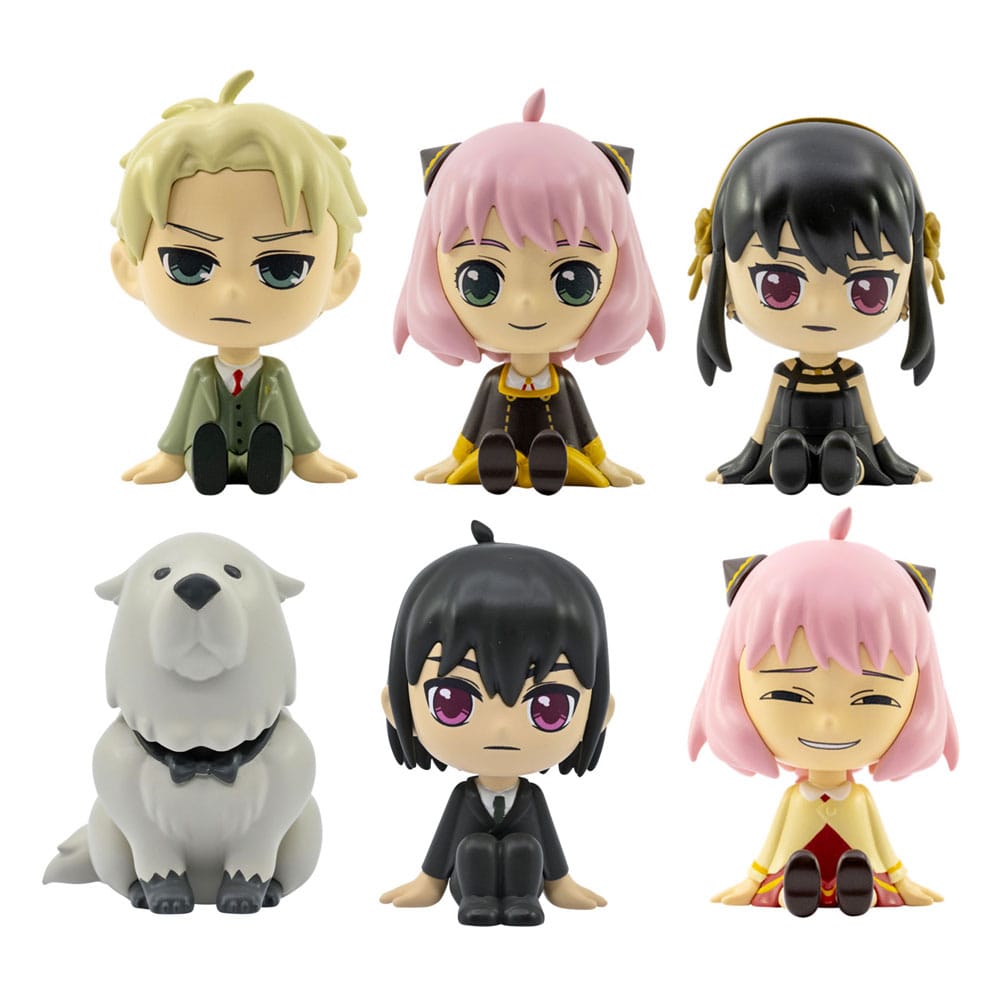 Spy x Family Bobble Hero Bobble-Head (Blind Box Ver.) 6 cm Display (12) Mini-figures