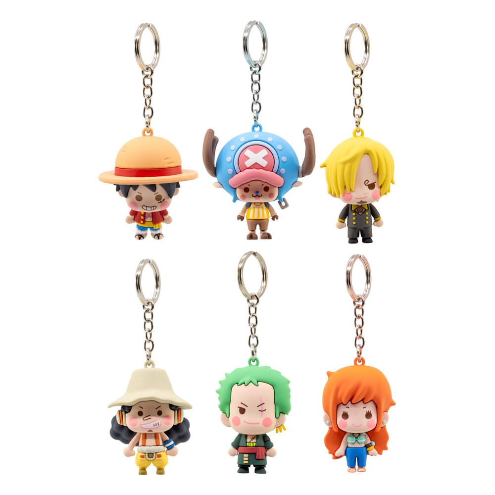 One Piece Pocket Hero Keychain Series 2 Display (12) Keyrings