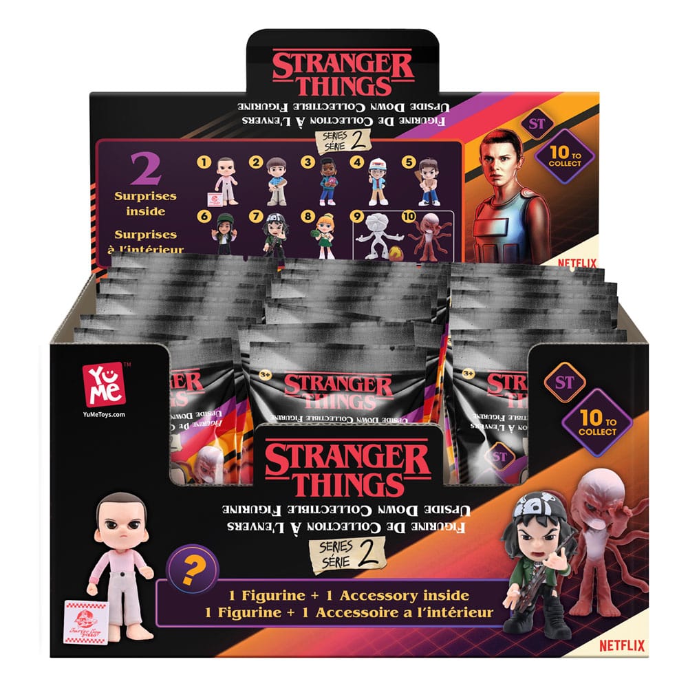 Stranger Things Secret Capsule Mini Figures Upside Down 2 7 cm Display (24)