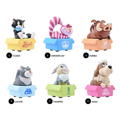Disney Zoom Hero Pullback Vehicles with Figures Assortment (12) Mini-figures