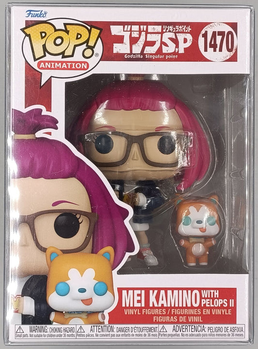 1470 Mei Kamino with Pelops II - Godzilla Singular Point Funko POP