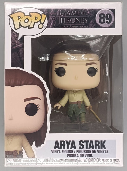 89 Arya Stark (Training) - Game of Thrones - Box Damaged Funko POP