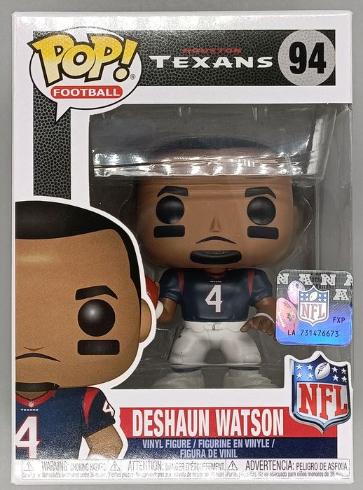 #94 Deshaun Watson - NFL Houston Texans - Box Damaged Funko POP