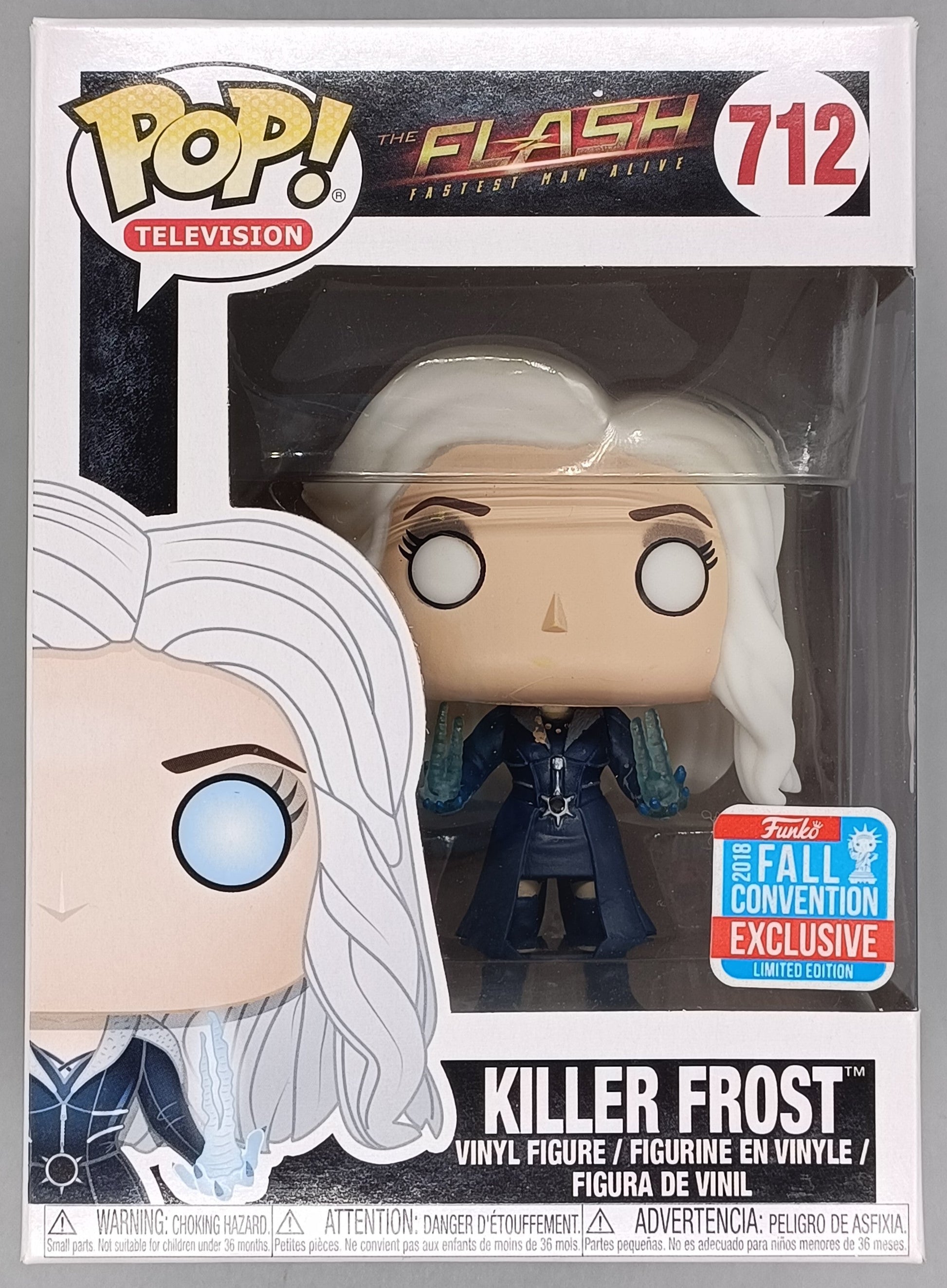 #712 Killer Frost - Glow - The Flash - 2018 Con Funko POP