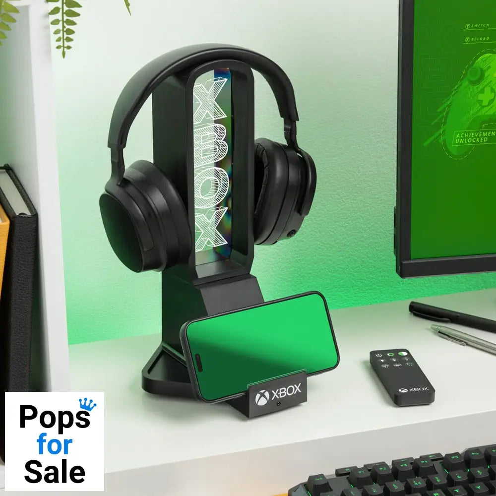 XBox Desk Headphone Stand with Light 30 cm