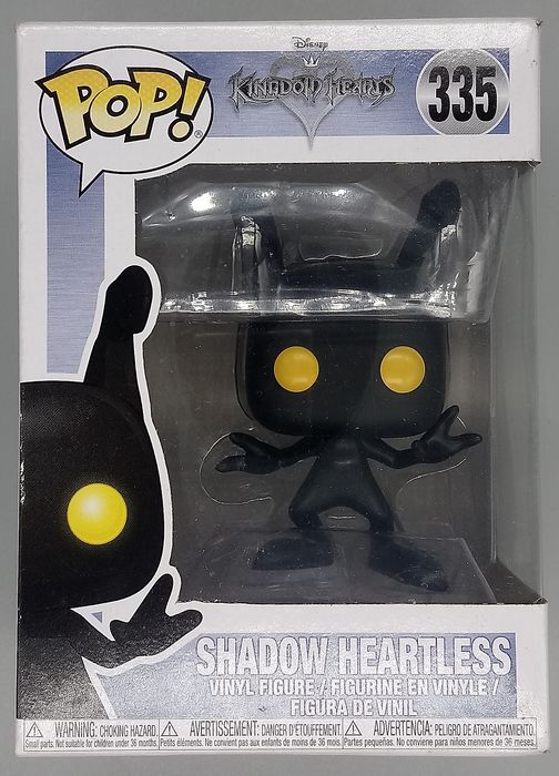 335 Shadow Heartless - Disney Kingdom Hearts Funko POP - Damaged Box