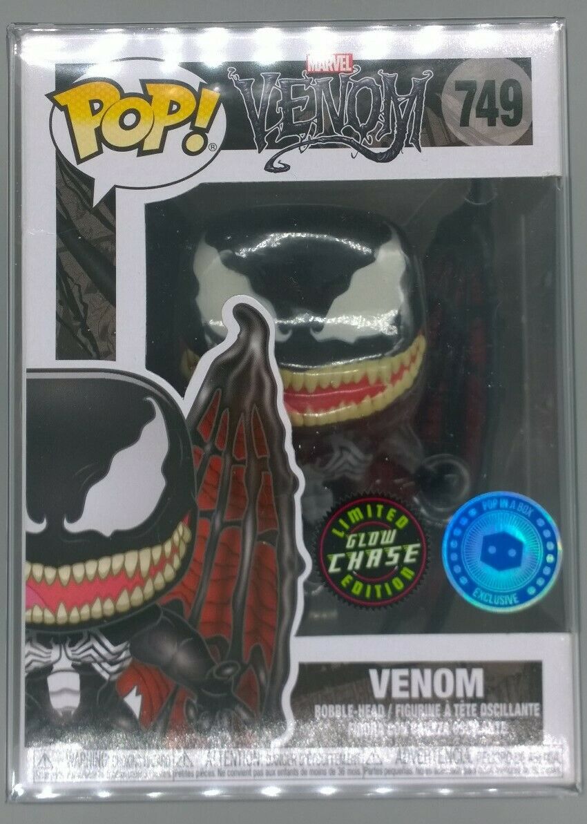 749 Venom (w/ Wings) - Glow Chase Special Edition - Marvel Funko POP