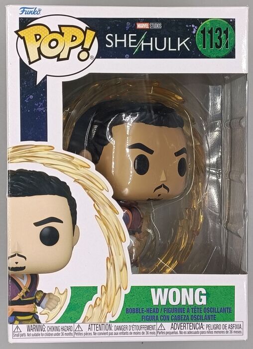 1131 Wong - Marvel She-Hulk Funko POP - Box Damaged