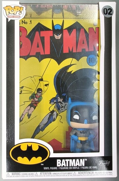 02 Batman - Comic Covers - Box Damaged Funko POP