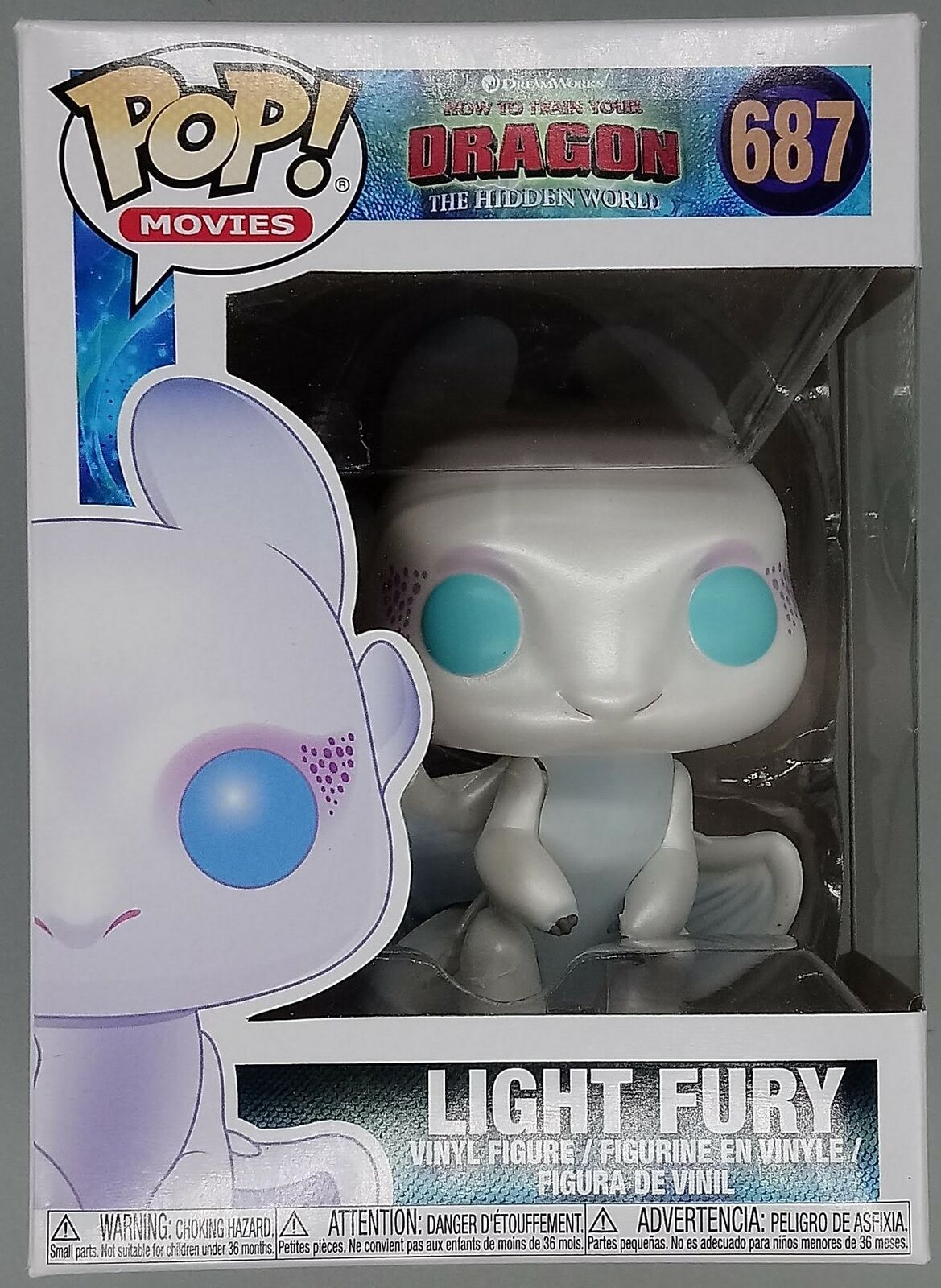 687 Light Fury - How To Train Your Dragon 3 Funko POP