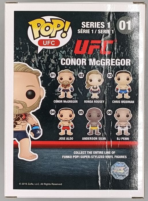 #01 Conor McGregor - UFC - Box Damaged Funko POP