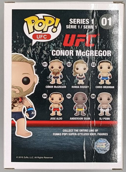 #01 Conor McGregor - UFC - Box Damaged Funko POP