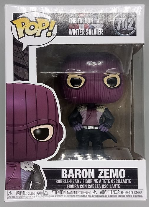 702 Baron Zemo - Marvel The Falcon And The Winter soldier Funko POP - Box Damaged