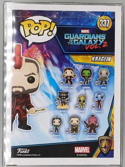 #337 Kraglin - Marvel Guardians of the Galaxy: Vol. 2 2018 C Funko POP
