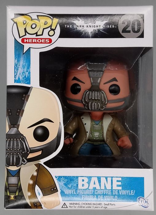 20 Bane - DC Batman The Dark Knight Rises Funko POP - Box Damaged