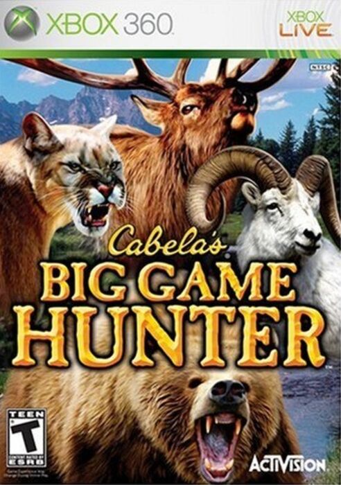 Cabelas Big Game Hunter for Microsoft Xbox 360