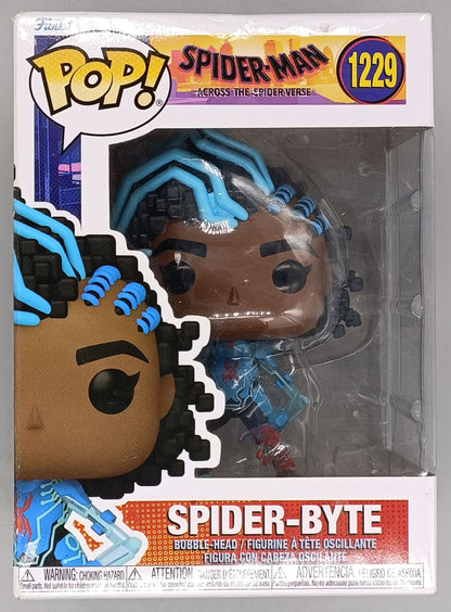 1229 Spider-Byte Marvel Spiderman Across The Spiderverse Funko POP - Box Damaged