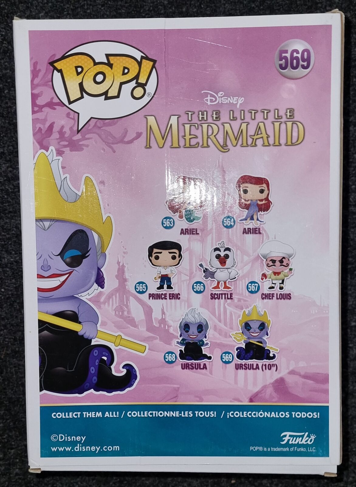 569 Ursula - 10 Inch Glow - Disney The Little Mermaid Funko POP