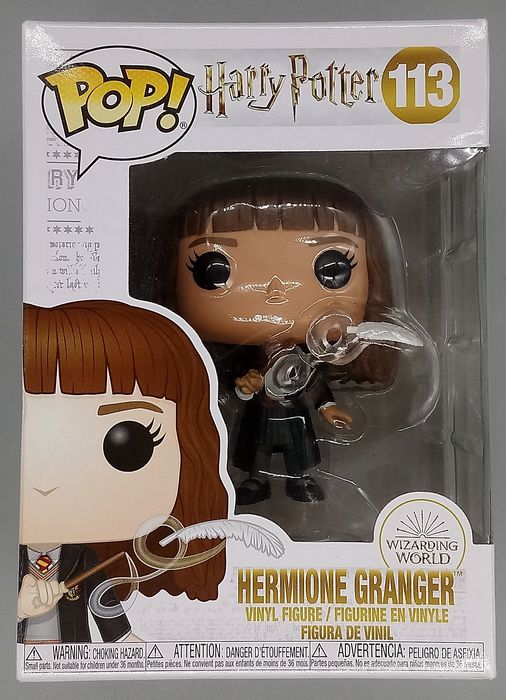 113 Hermione Granger (w/ Feather) - Harry Potter Funko POP - Box Damaged