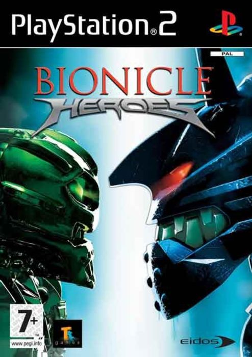Bionicle Heroes for Playstation 2 (PS2) - [Damaged Inlay]