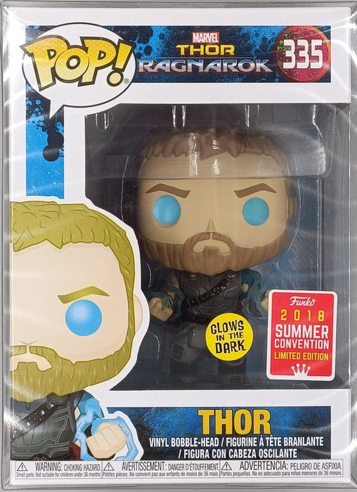 335 Thor (Odin Force) Glow - Marvel Thor Ragnarok 2018 Con Funko POP