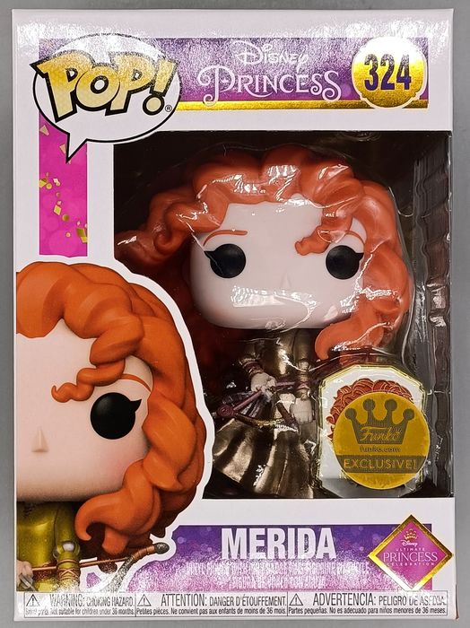 #324 Merida (Gown Ultimate) - Metallic - Disney Brave Funko POP