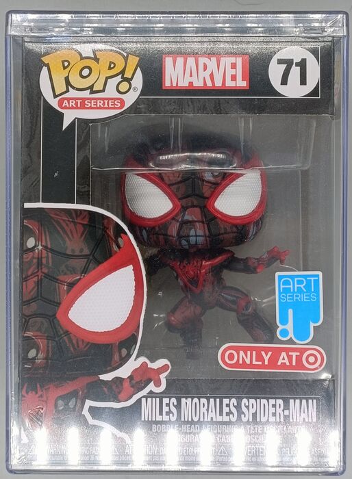 71 Miles Morales Spider-Man Art Series Marvel NEW Funko POP