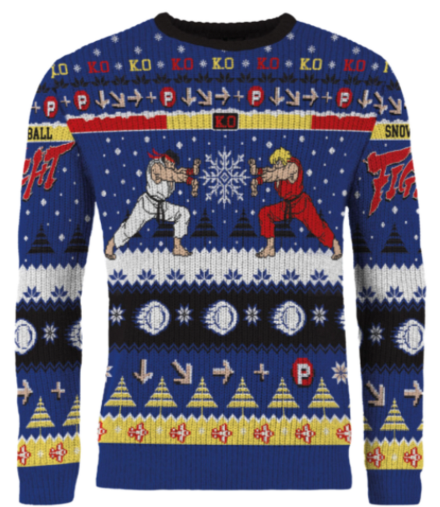 Street Fighter: Christmas Jumper (Size: XXXL)