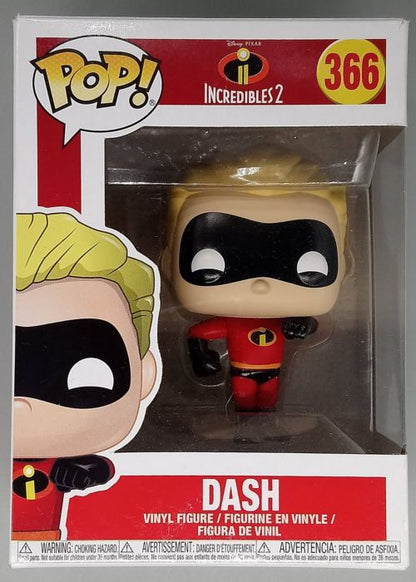 366 Dash - Disney The Incredibles 2 - Funko POP - Box Damaged