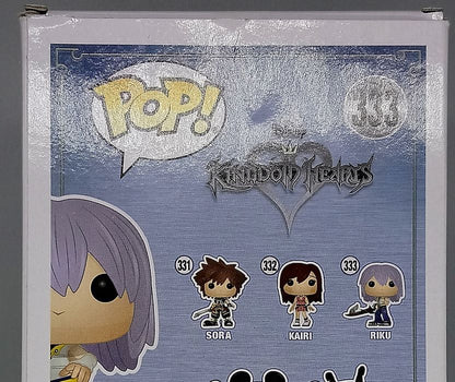 333 Riku - Disney Kingdom Hearts Funko POP - Damaged Box