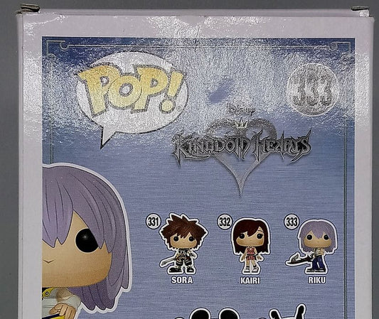 333 Riku - Disney Kingdom Hearts Funko POP - Damaged Box