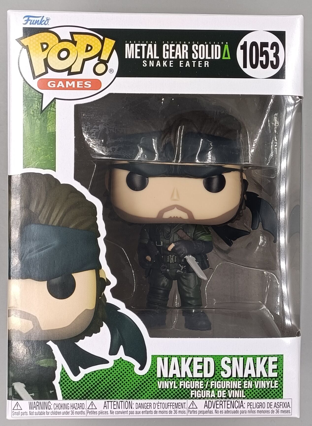 1053 Naked Snake - Metal Gear Solid Snake Eater Funko POP - Brand New
