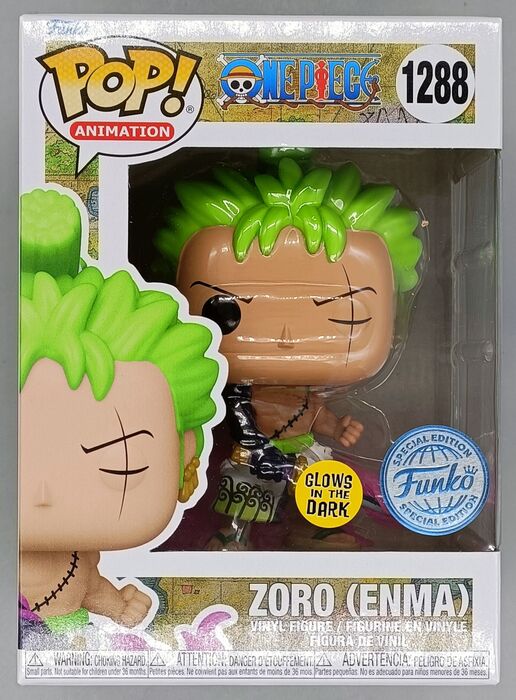 1288 Zoro (Enma) Glow - One Piece New Funko POP