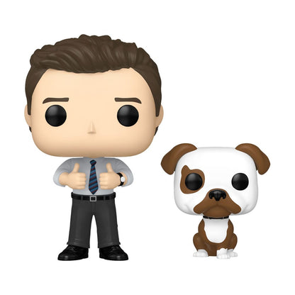 1415 Chris Traeger w/Champion - Parks and Recreation 15th Anniversary New Funko POP