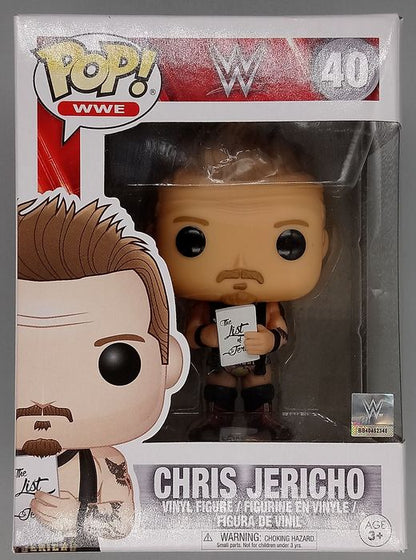 #40 Chris Jericho - WWE - Box Damaged Funko POP