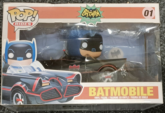 #01 Batmobile - DC Batman Classic TV Series - Box Damaged Funko POP