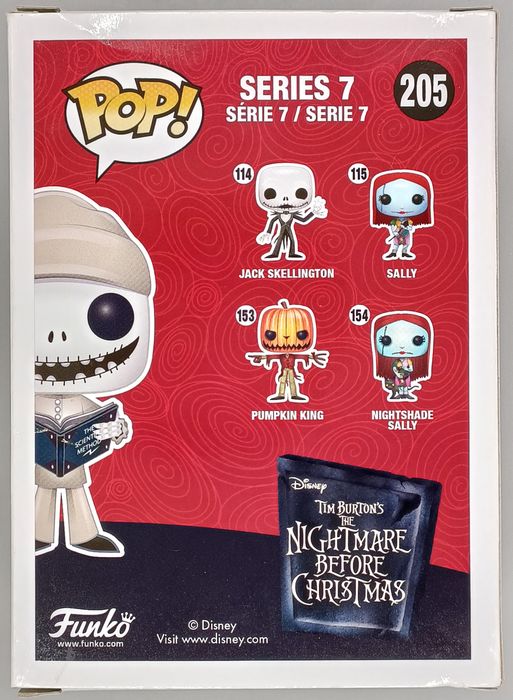 #205 Pajama Jack - Disney Nightmare Before Christ Box Damaged Funko POP