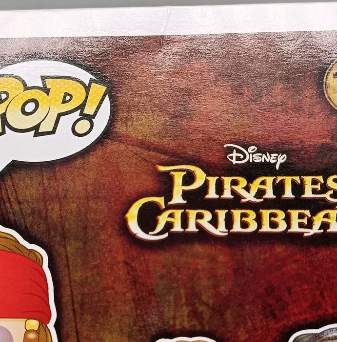 #172 Captain Jack Sparrow Disney Pirates of the Caribbean Damaged Box Funko POP
