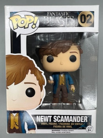 #02 Newt Scamander (Egg) - Fantastic Beasts - Box Damaged Funko POP