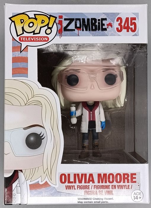 #345 Olivia Moore (Safety Glasses) - iZombie - Box Damaged Funko POP