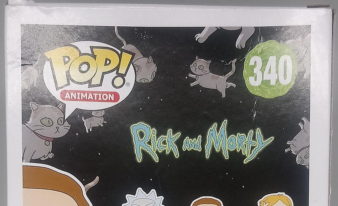 #340 Sentient Arm Morty (Thumbs Up) Chase Rick and Mo Box Damaged Funko POP